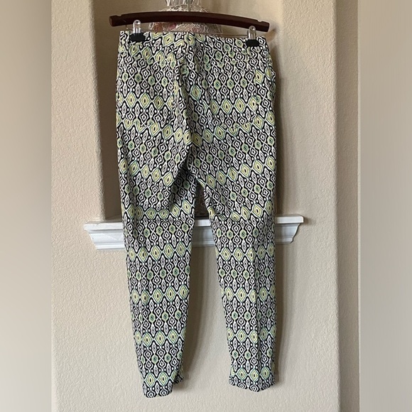 Jones New York Print Secret Slimming Features Stretch Ankle Jeans Size 10 - Picture 2 of 8